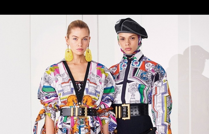Kolekce Versace Resort 2019.
