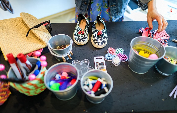 Recyklační workshop H&M.