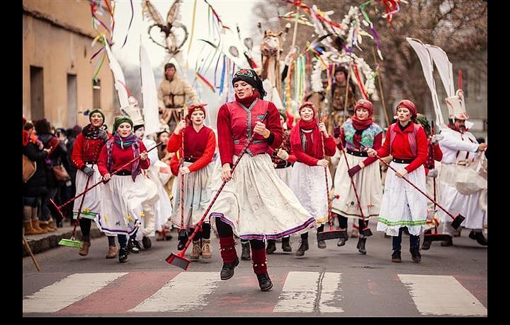 Masopust v Roztokách u Prahy