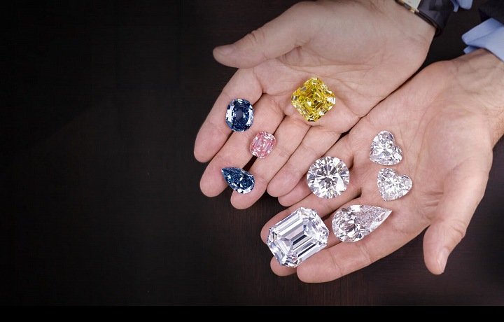 Slavné diamanty klenotnictví Graff