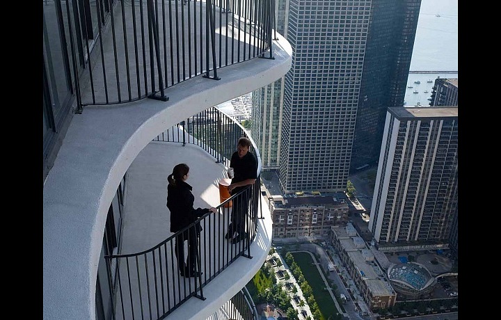 Život v mrakodrapu Aqua