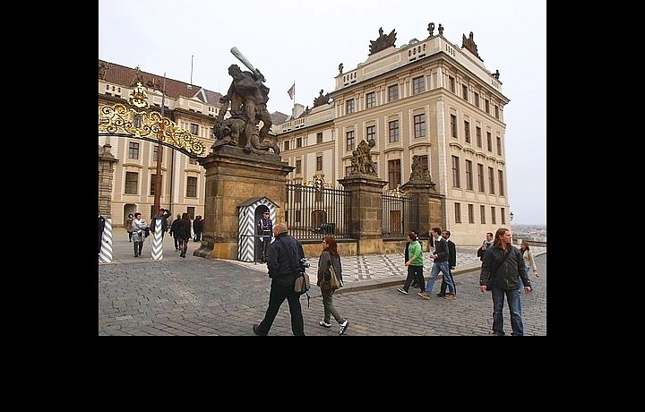 Jižní výběžek Pražského hradu