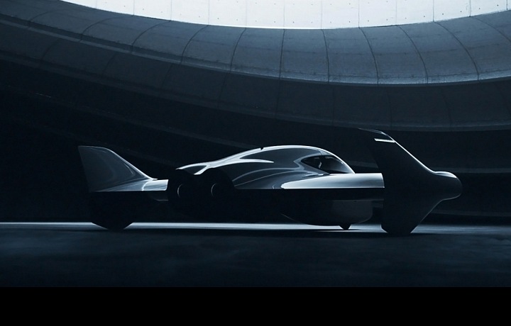 Porsche auto, které bude létat