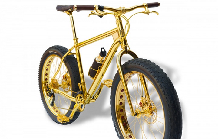 Beverly Hills Edition 24k Gold Extreme Mountain Bike
