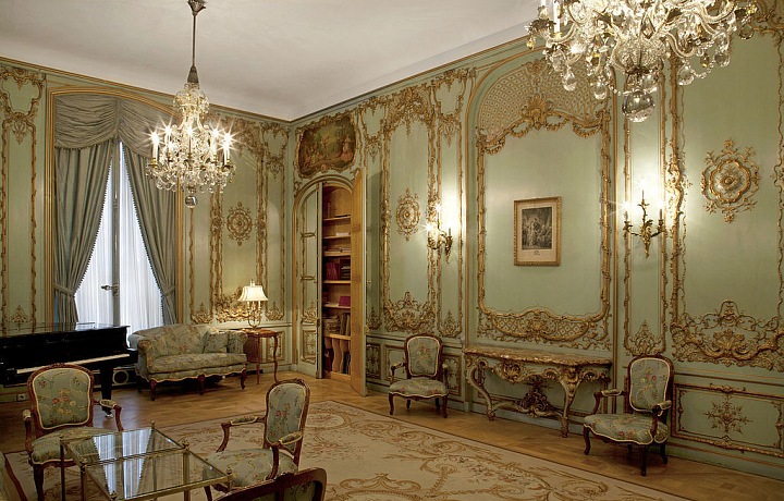 Hudební salon v rezidenci