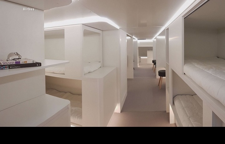 Spící moduly v Airbus A330