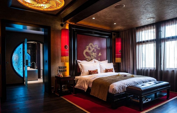 Luxusní interiéry hotelů Buddha-Bar