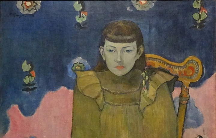 Paul Gauguin, Portrét mladé ženy.Vaïte (Jeanne) Goupil, 1896