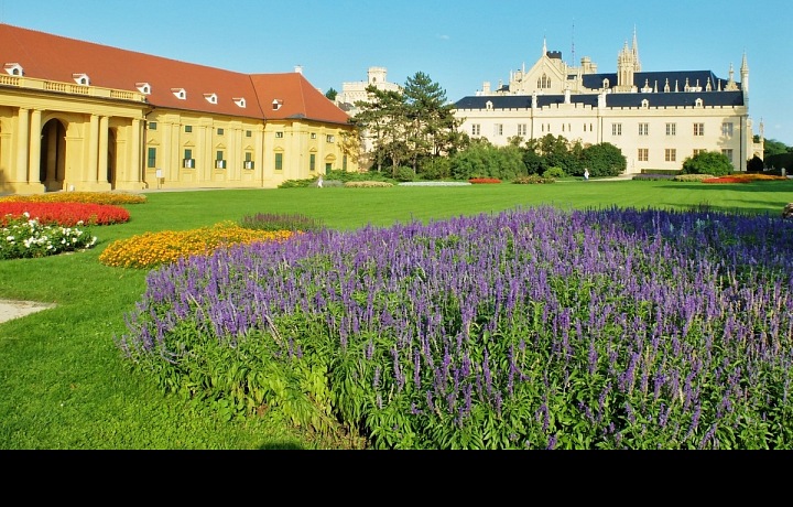 Zahrady u zámku Lednice