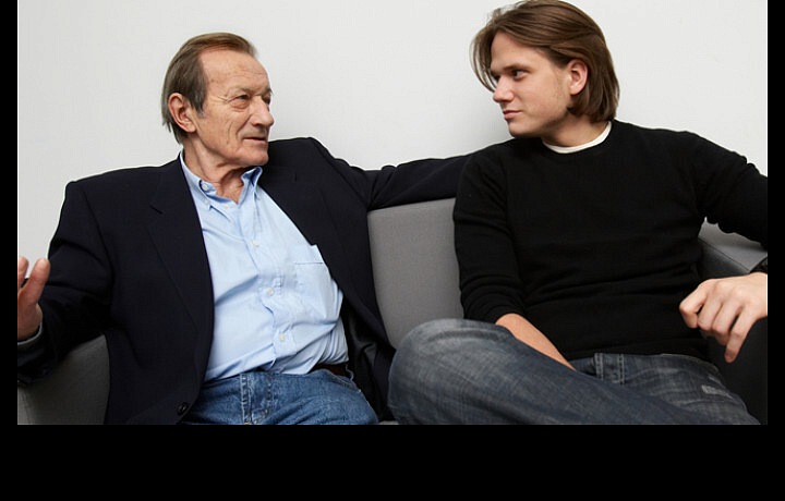 Radoslav Brzobohatý se svým synem Ondřejem.