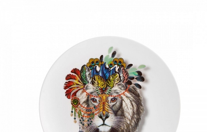 Luxusní dezertní talíř Christian Lacroix