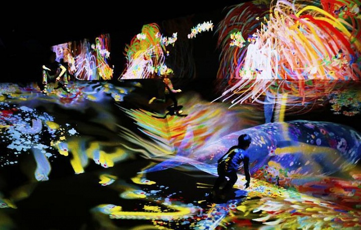 3D instalace v Paříži