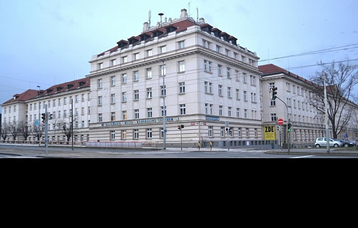 Masarykova kolej - architekt A. Engel