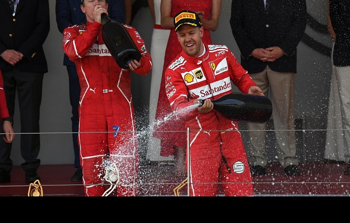 Oslava vítězství, Grand Prix Monaco