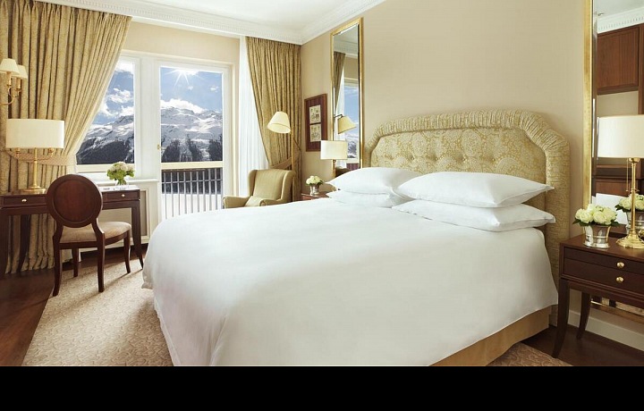 Ubytování v Badrutt's Palace Hotel