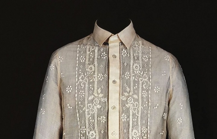 Oblečení ženicha - barong tagalog
