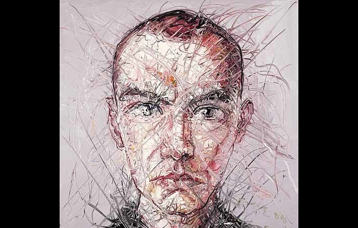 Young Portrait, 2005, 100x100cm