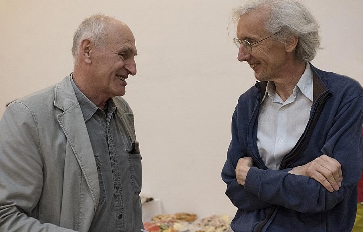 Profesor Martin Hilský a režisér Jan Antonín Pitinský