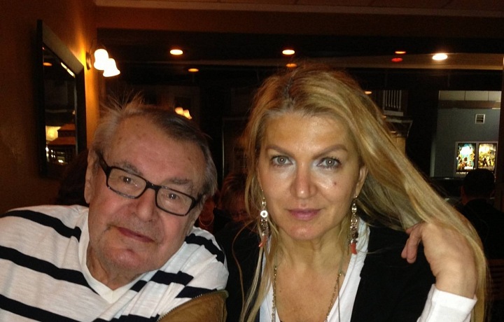Miloš Forman a Martina Formanová