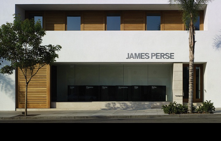 Designový showroom James Perse