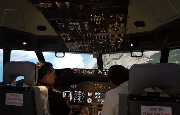 Létání se skutečnými profesionály