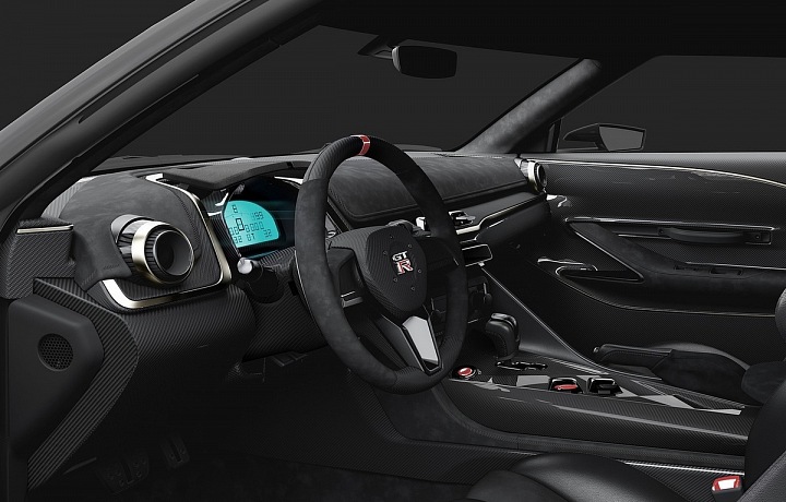 Italdesign, Nissan GT R50, interior