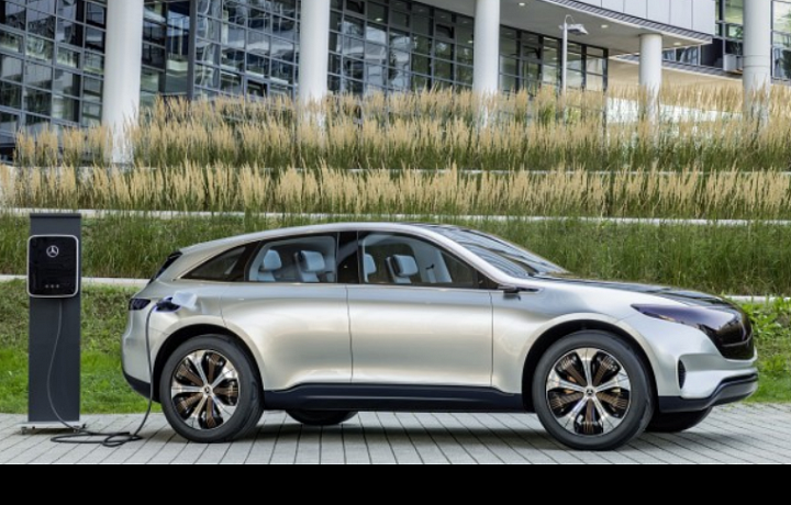 Mercedes EQC - dobíjení