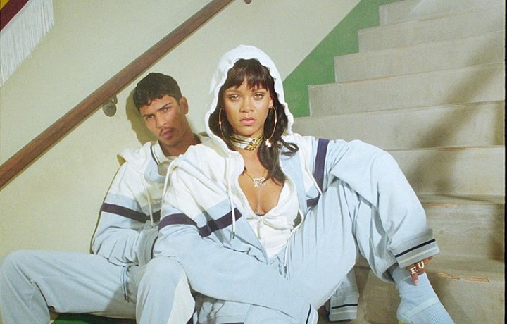 Rihanna v kampani Fenty A/W 2017!