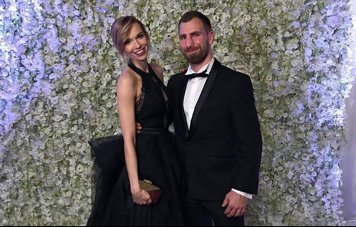 Hana Mašlíková Reinders s manželem Andrém