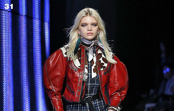 Kousky mají balónové rukávy