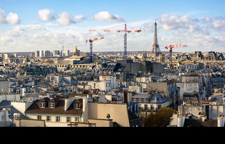 Výhled z Centre Pompidou