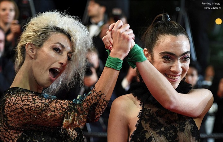 Herečky Romina Iniesta a Tania Casciani