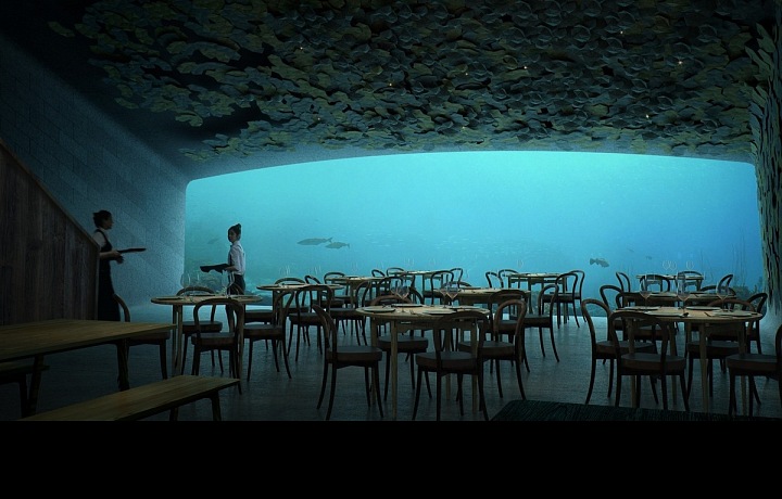 Interiér restaurace