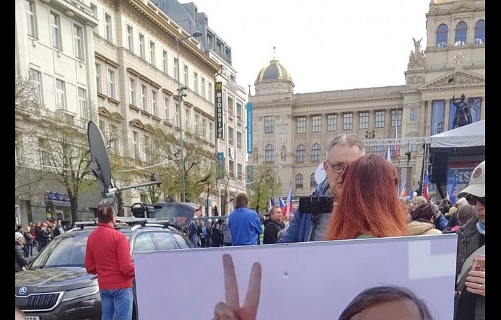 Demonstrace nazvaná Česko proti bídě, 16. dubna 2023