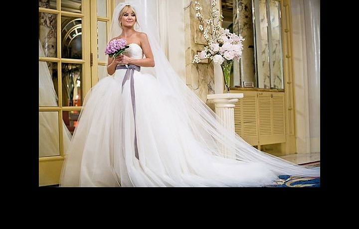 Sarah Jessica Parker v šatech Very Wang.