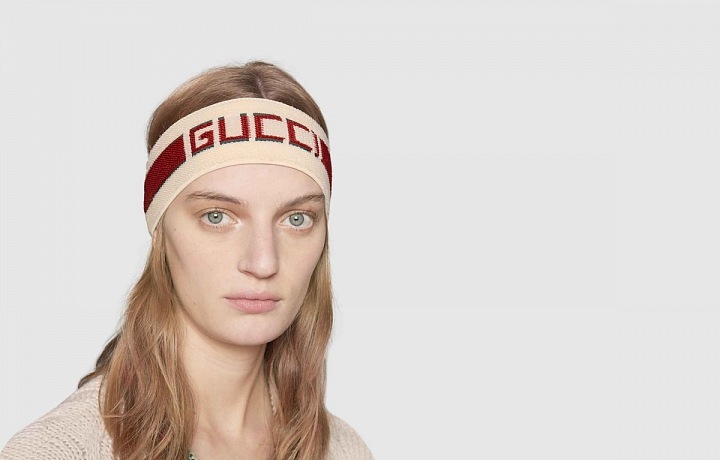 Stylová zimní čelenka Gucci