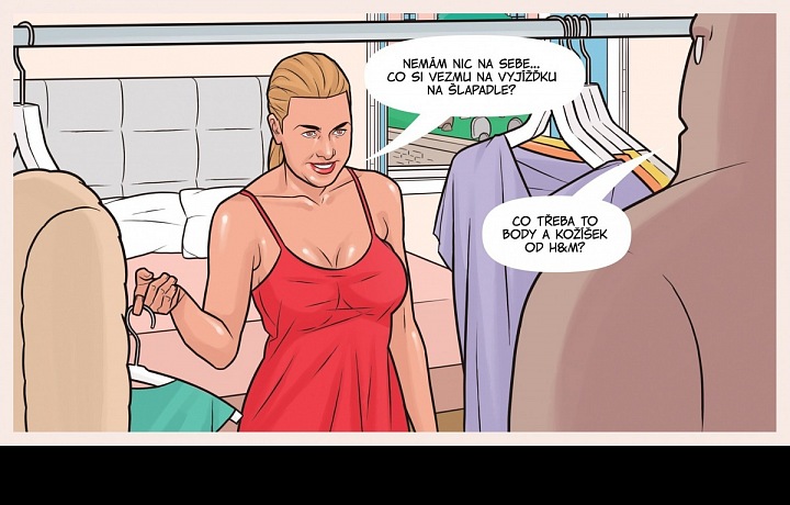 The new part of the comics Supermakléřky "The Jewish City"