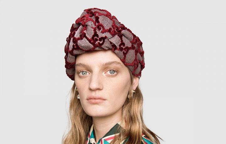 Stylová zimní čelenka Gucci