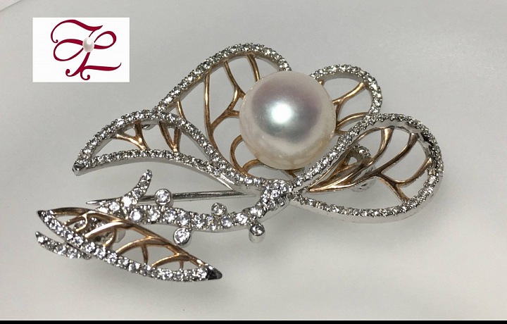 Produkt perlí farmy v Ha Long. 