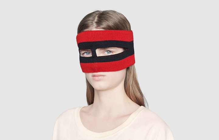 Exkluzivní maska na zimu Gucci