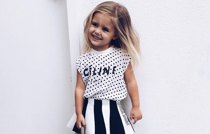 Malá Miss Lendel je tak sladká, že se na ni nedokážete vynadívat.