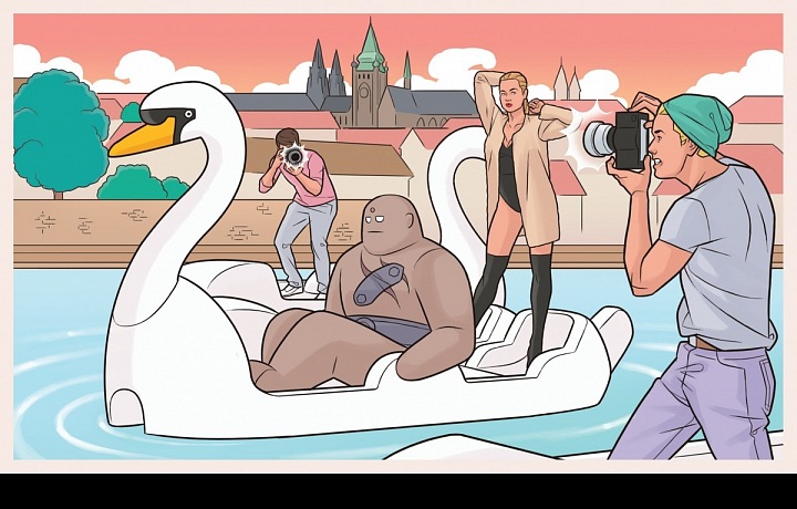 The new part of the comics Supermakléřky "The Jewish City"