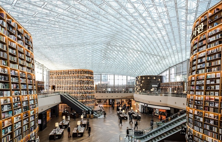 Starfield Library v COEX nákupních centru