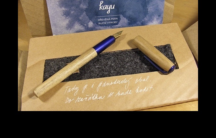 Plnící pero Kayu s magnetikým uzávěrem