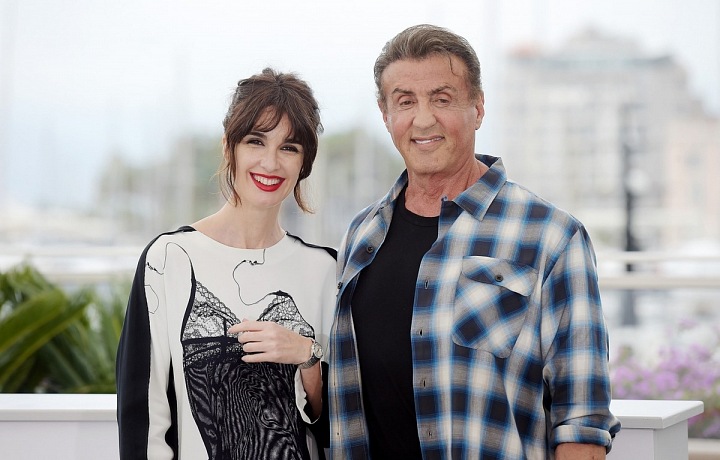 Sylvester Stallone a Paz Vegas