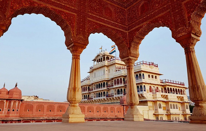 Královský palác je 300 let starý. 