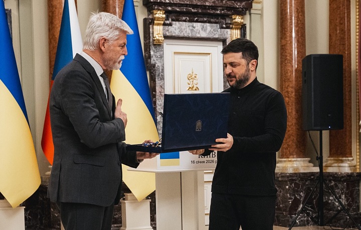 Petr Pavel a Volodymyr Zelenskyj