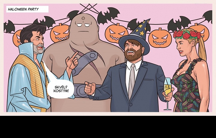 The new part of the comics Supermakléřky "The Jewish City"