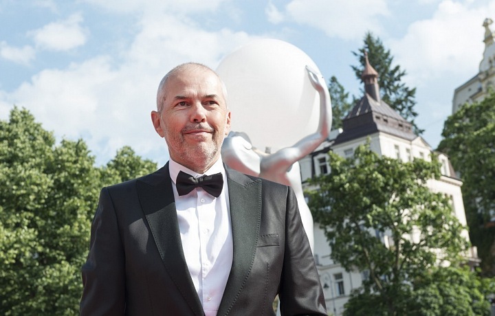 Moderátor Marek Eben