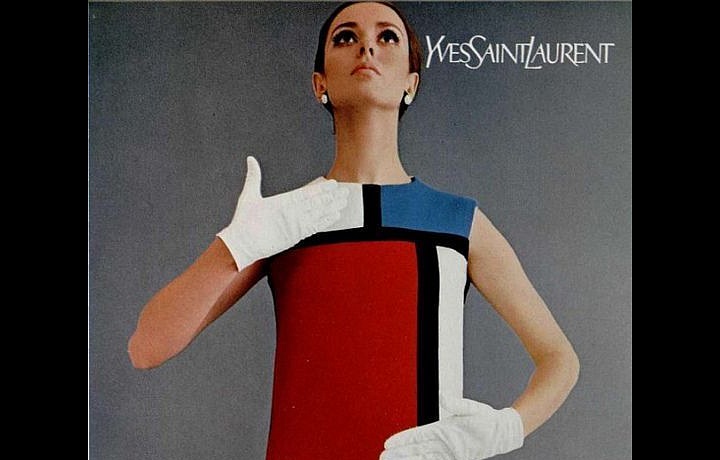 Mondrian Dress by YSL